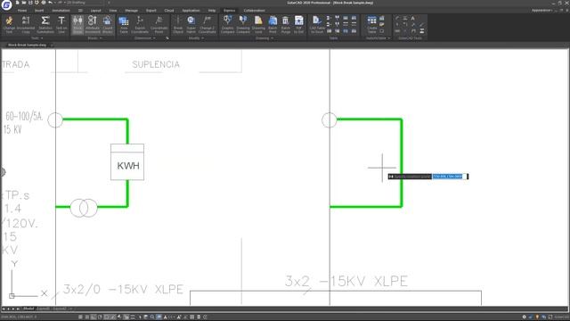 GstarCAD Express Tools: Block Break смотреть онлайн