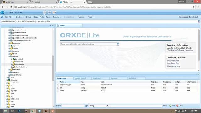 55. Activate layout mode in AEM смотреть онлайн