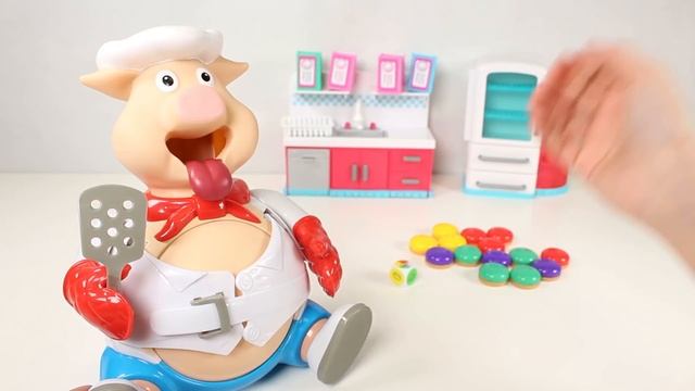 LEARNING The Colors ❤️ Hungry Pig Game смотреть онлайн