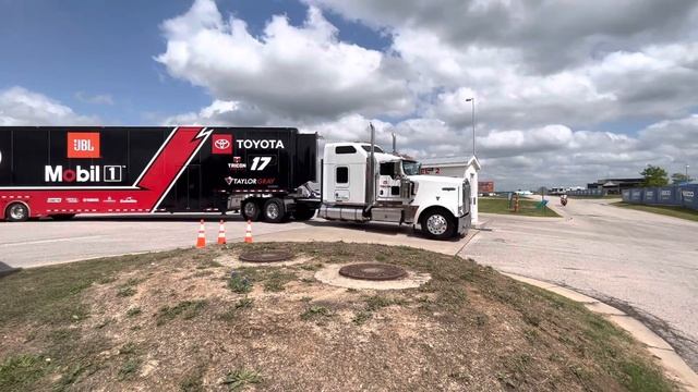 NASCAR Craftsman Truck Series haulers entering Circuit of the Americas COTA March 2023 (5 of 6) смотреть онлайн