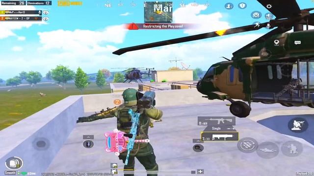 M202 Destroyed Helicopter War & Tanks War Payload 3.0?| PUBG MOBILE смотреть онлайн