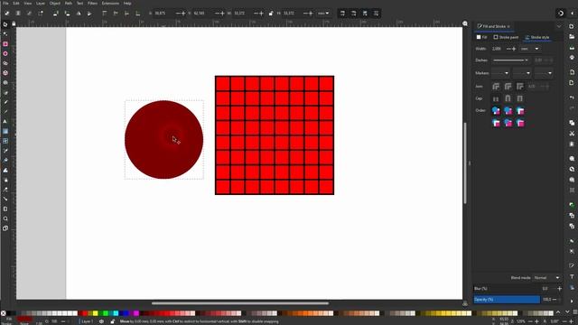 How to Split Objects Based on a Grid in Inkscape смотреть онлайн