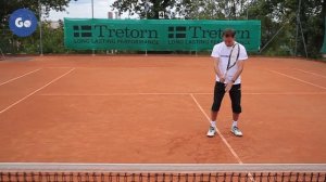 Уверенная игра у сетки в теннисе. Часть 4: «Удар справа с лета»