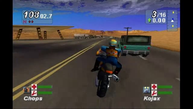 Road Rash Jailbreak (PS1 Gameplay) смотреть онлайн