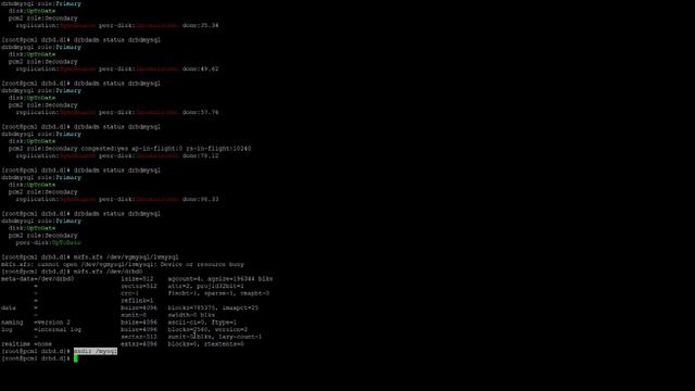 Cluster de MySQL con Pacemaker y DRDB смотреть онлайн