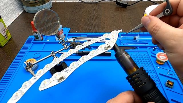 Пропал один цвет в светодиодной люстре. Замена светодиода. смотреть онлайн