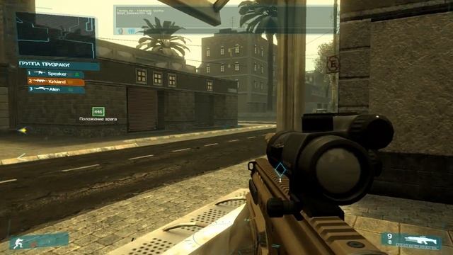 [RUS] Tom Clancy's Ghost Recon - Advanced Warfighter - COOP mission 1 {tunngle} смотреть онлайн