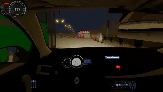 City Car Driving 1.3.3 Renault Megane 3 Coupe Snow | Night Cruise [G27] смотреть онлайн
