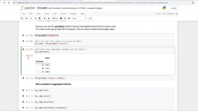 How to Summarise the Data using Groupby method in Pandas Library смотреть онлайн