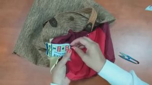Ремонт подкладка в сумке.