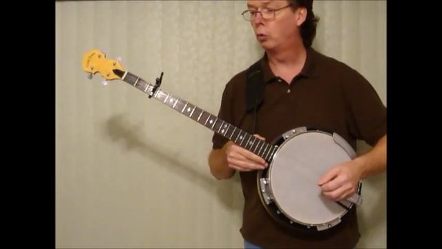Bluegrass style on a 4 string banjo - Jay Smith смотреть онлайн