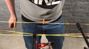 Очумелые лучники. Часть 3 | Установка полочки на блочный лук | Как завязать петлю на тетиве