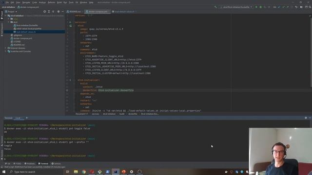 Feature Toggle Kickstart mit docker & etcd смотреть онлайн