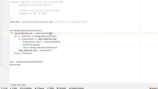 Layman's Guide to Cracking the Coding Interview: Merge Time Intervals смотреть онлайн