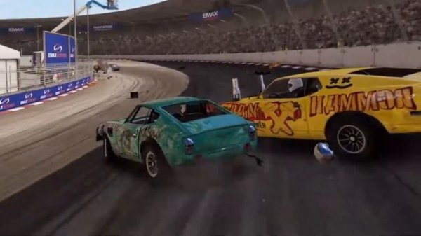 The AI in Wreckfest...