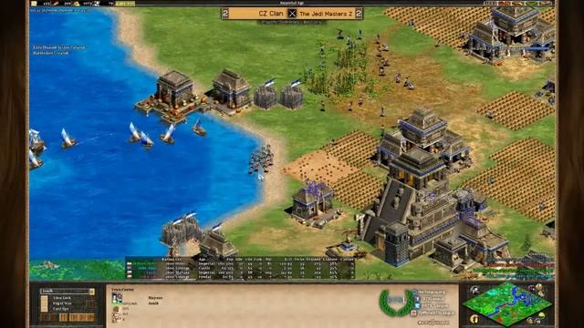 Semifinals - CZ Vs. TheJedi|Z, Game 5 - Age Of Empires II: The Conquerors Clan League, Season 39