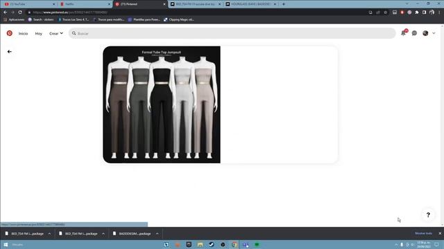 TUTORIAL descargar CC Los Sims 4 PINTEREST смотреть онлайн
