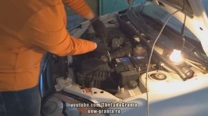 Lada Granta - устраняем шумы (треск/скрип) от педали сцепления.