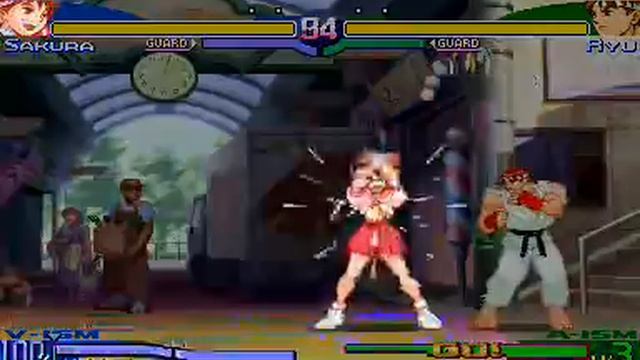 SFA3 V-Sakura V-ism Combos смотреть онлайн