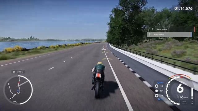 TT Isle of Man Ride on the Edge 2 - YAMAHA TZ750 (1980) - Gameplay (ПК) смотреть онлайн