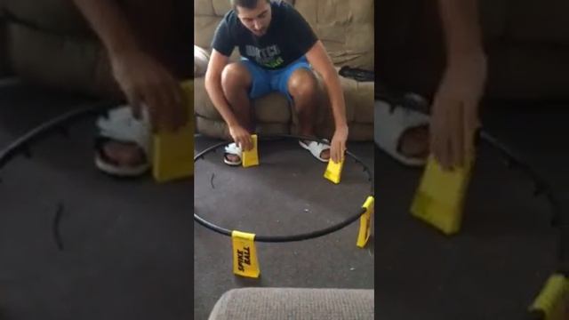 How to set up a spike ball net смотреть онлайн