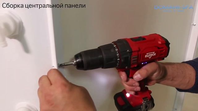 Сборка душевой кабины Domani Spa Delight 99 high смотреть онлайн