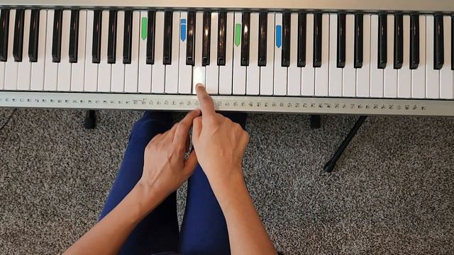 Easy Ethiopian pentatonic music (piano/ keyboard) lesson. by Selamawit Shiferaw Lesson No. 110/1 смотреть онлайн