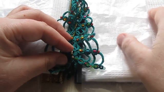 "Ёлочка" Фриволите иглой часть3 смотреть онлайн