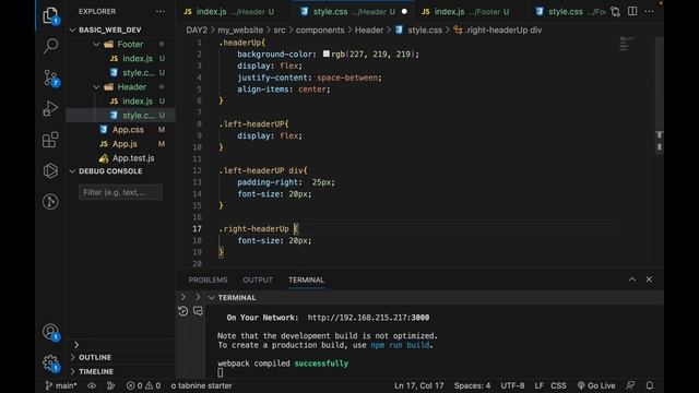 Day 2 | write code on ReactJs | app.js in react | how to start write in react| css use in react js смотреть онлайн