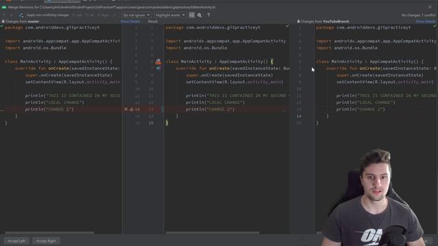 Merging - Git for Android Developers - Part 5 смотреть онлайн