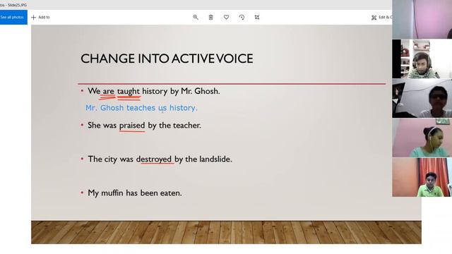 Active and Passive Voice- Part 5 смотреть онлайн