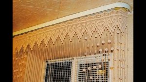 Шторы связанные крючком