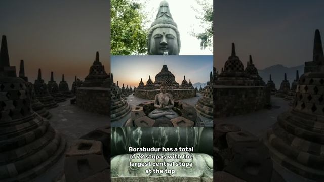 World's biggest buddha temple.Borobudur #borobudur #buddhism #buddha смотреть онлайн