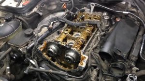 Что то цокает в двигателе Мерседес м271? Это рокер, а не Гидрик.