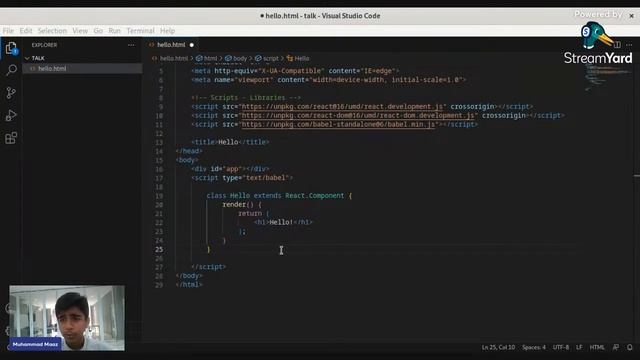 Simple App With React смотреть онлайн