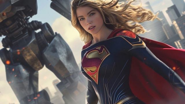 New Supergirl Milly Alcock Shines In First Look!!! #supergirl