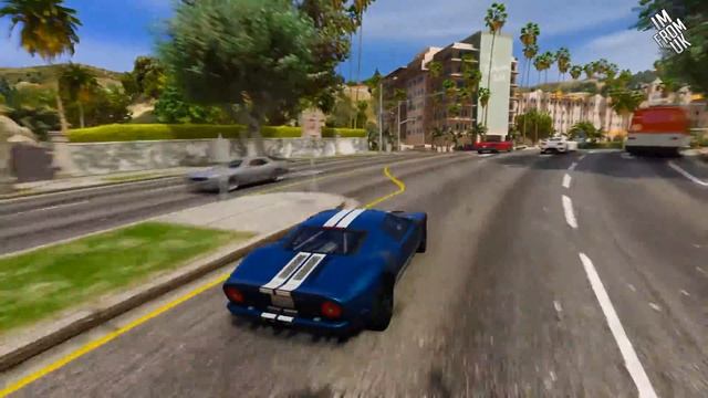 GTA V 2005 Ford GT MOD смотреть онлайн