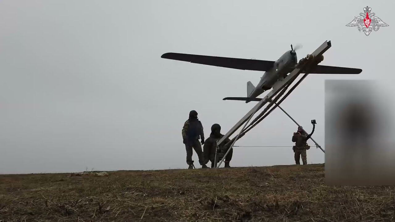 Боевая работа операторов БПЛА «Орлан 10» смотреть онлайн