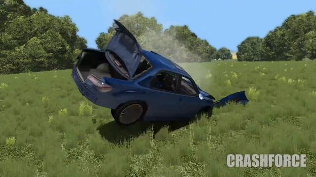 Out of Control Crashes #36 - BeamNG drive смотреть онлайн