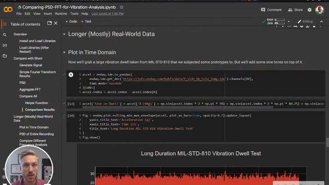 Comparing the PSD to the Simple Fourier Transform for Vibration смотреть онлайн