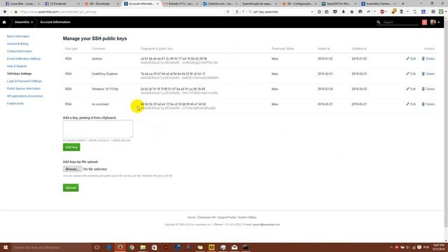 Como fazer commit sem senha através do SSH - Git - Assembla смотреть онлайн