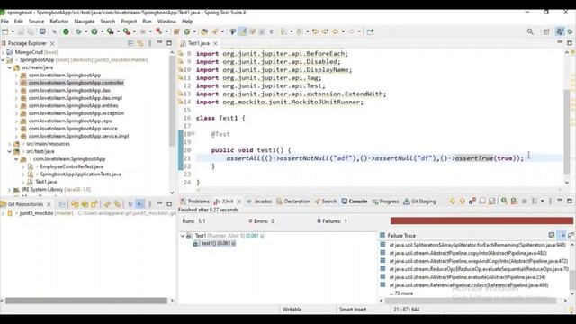 Assertions in Junit #junit #java смотреть онлайн