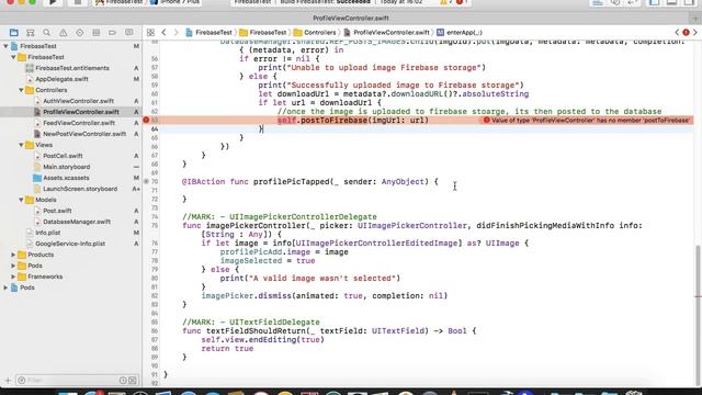 9 - iOS - Swift 3.0 - Creating a profile user to Firebase. смотреть онлайн