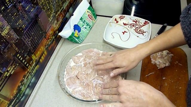 Куриное филе на кефире. Вкусно. Полезно. смотреть онлайн