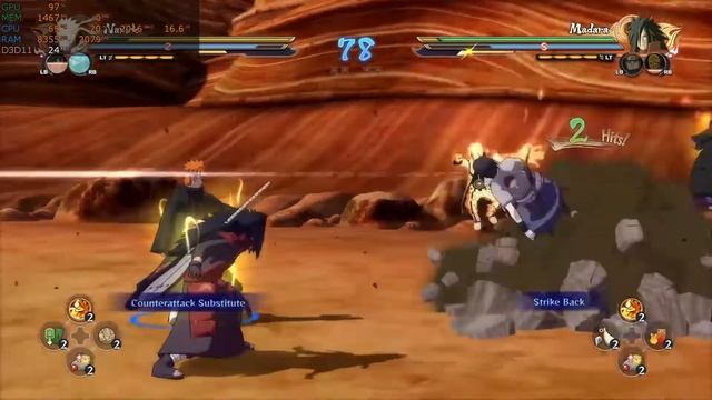 Naruto Shippuden: Ultimate Ninja Storm 4 Gameplay - Intel Iris Xe - i5 1135G7 - Laptop/PC смотреть онлайн