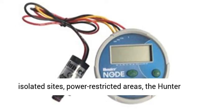 HUNTER Sprinkler NODE100 Node Single Station Controller with DC Latching Solenoid - Overview смотреть онлайн