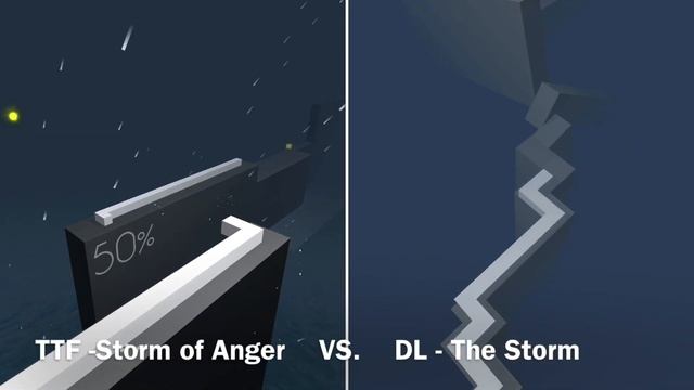 [Through The Fog - Storm of Anger] VS. [Dancing Line - The Storm] смотреть онлайн