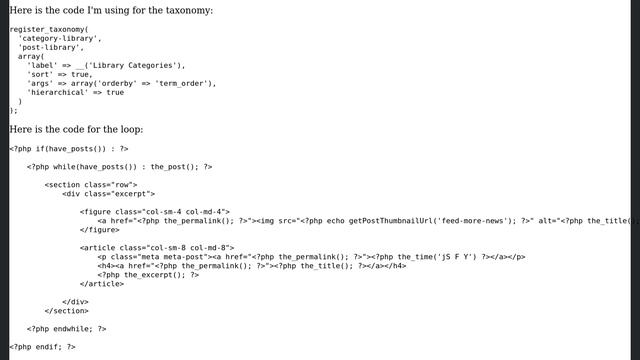 Wordpress: index.php Not Showing Custom Posts / Terms смотреть онлайн