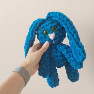 Кольцо амигуруми из петельной пряжи (Alize puffy fine), столбики без накида, прибавка.mp4