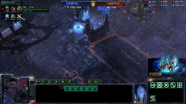 Vigor HD n°16 - TLO VS First - ZvP - BO5 - Game 3 - Starcraft 2 Replay [FR] смотреть онлайн